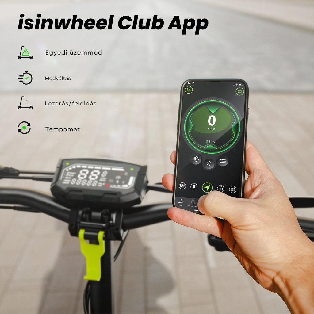 Isinwheel - D2 Prémium Elektromos Roller