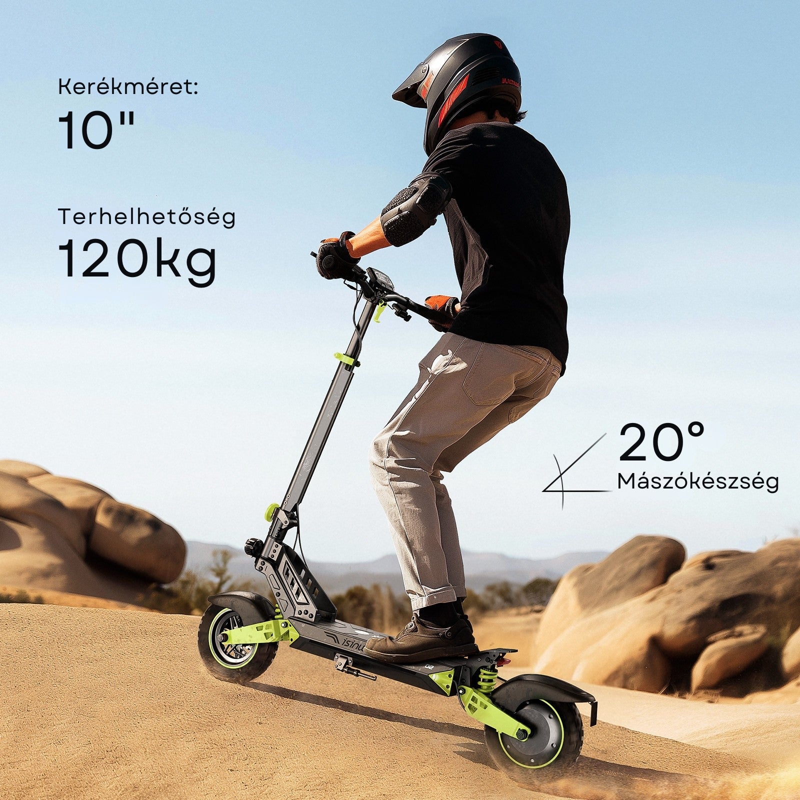 Isinwheel - D2 Prémium Elektromos Roller